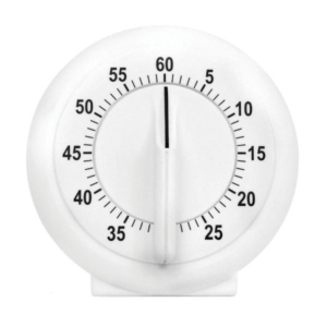clock for timing tutoring sessions
