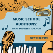 What you need to know about music school auditions.