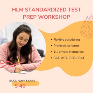 standardized test prep tutoring workshop.
