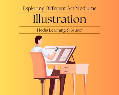 Exploring Different Art Mediums: Illustration.
