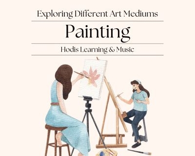 Exploring Different Art Mediums: Painting.