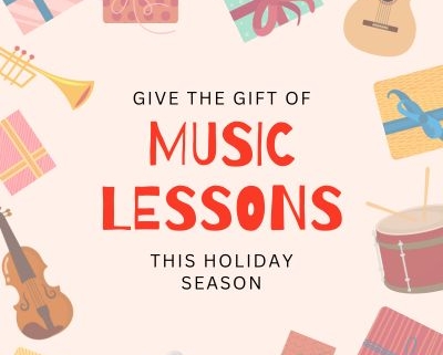 Give the Gift of Music Lessons