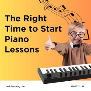 The right time to start piano lessons