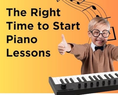 The right time to start piano lessons