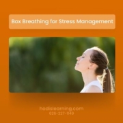 Box breathing for stress management