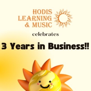 Hodis Learning & Music celebrates 3 years in business!