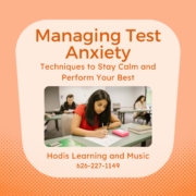 Managing test anxiety