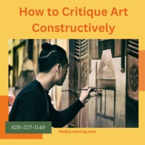 How to Critique Art Constructively